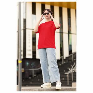 OEM ODM logo personnalisé nouvelle mode coupe régulière manches courtes DST grec soror sororité col rond pima coton bambou femmes t-shirt - Product Image 4