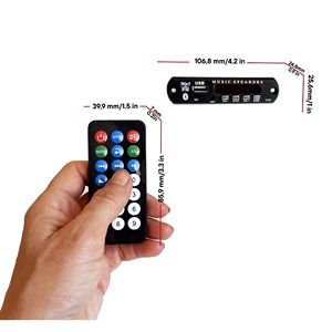 Carte décodeur MP3 12V pour voiture avec Bluetooth 5.0, prend en charge WAV, WMA, MP3, Super APE - Product Image 4