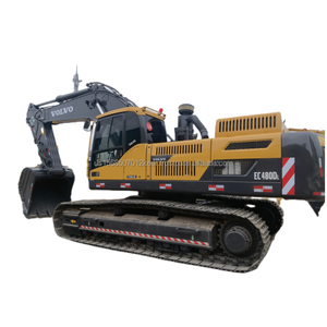 Excavatrice sur chenilles hydraulique lourde Volvo EC480DL d'occasion, 48 tonnes, d'origine suédoise, avec moteur et pompe, modèle 2018-2022, bon prix, en stock - Product Image 1