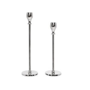 Elegante cilíndrico de Hierro y Latón, portavelas de Metal, soporte hecho a mano, decoración navideña para el hogar, mesa para sala de estar - Product Image 1