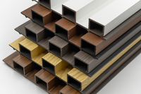 Panneau de cloison en bois décoratif pour intérieur de maison bon marché Panneaux de revêtement mural en WPC Autres panneaux