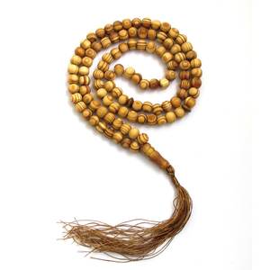 Cuentas de oración de Color marrón, cuentas de Janamaz pakistaníes de felpa suave para hombres y mujeres, Tasbeeh Tasbih de oración sólida lisa de gran tamaño - Product Image 6