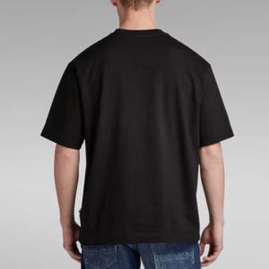 T-shirt oversize sportif à col rond côtelé épais 100% coton vierge pour impression été manches courtes - Product Image 6