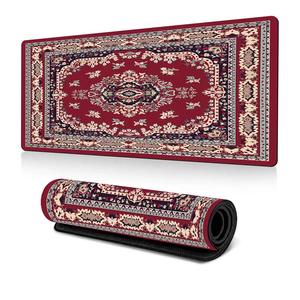 Alfombrilla de ratón Vintage XL, alfombrilla de mesa extendida de estética Retro, base de goma antideslizante de 80X30 <span class=keywords><strong>cm</strong></span>, borde cosido - Product Image 2