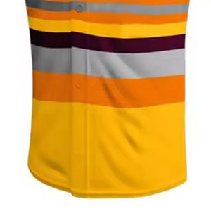 Nuevos Conjuntos de Uniformes de Béisbol Personalizados de Alta Calidad Hechos a Medida 100% Poliéster Ropa de Béisbol y Sóftbol de Secado Rápido y Transpirable - Product Image 6