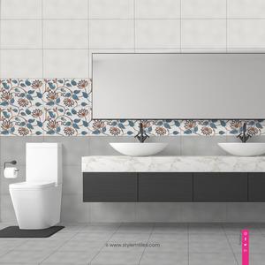 Carreau mural en céramique moderne de 300x450mm pour intérieur Collection exclusive pour salle de bain maison hôtel bureau villa appartement utilisation au sol - Product Image 1