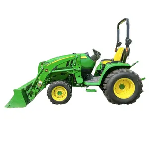 Like New Condition 2023 JD 3046R Compact Utility Farm Tractor E-Hydro MFWD 46 HP Motor diésel turboalimentado de 3 cilindros