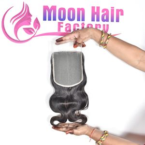 Cabello Humano Indio al por Mayor, Cierre Bodywave, Precio Económico, Proveedor Exportador, Extensiones Remy Disponibles para la Venta, Ordene en Línea Ahora - Product Image 4