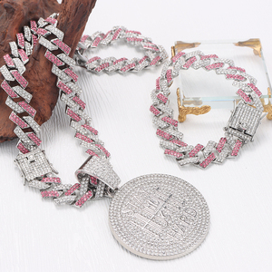 จี้ทอง14K หรูหราฮิปฮอปพร้อมดีไซน์สุดเท่ VVS Moissanite ประดับเพชรสีเงินแท้สำหรับผู้ชาย - Product Image 4