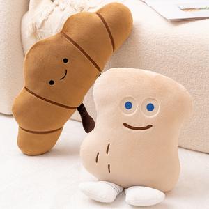 Colección <span class=keywords><strong>de</strong></span> Juguetes <span class=keywords><strong>de</strong></span> Peluche <span class=keywords><strong>de</strong></span> la Serie <span class=keywords><strong>de</strong></span> Comida <span class=keywords><strong>de</strong></span> Gelatina, 10-49 cm, Donut, Tostada, Pastel, Pan, Gato Caliente, Muñeco <span class=keywords><strong>de</strong></span> Peluche, Juguete <span class=keywords><strong>de</strong></span> Peluche, Almohada para Niños, Regalos - Product Image 3