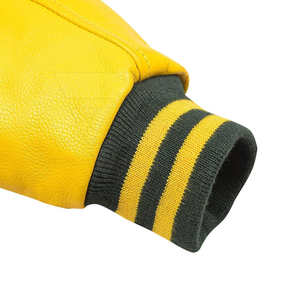 Veste de baseball universitaire en laine personnalisée de haute qualité Lettermen col montant style décontracté meilleure vente en gros de veste OEM pour hommes - Product Image 4