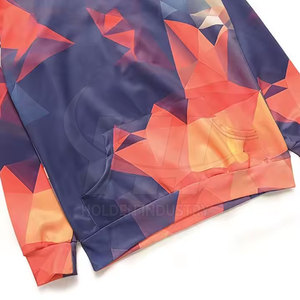 Long Sleeve Sublimation Hoodies Breathable Easy Fashion Adult Latest Design Sublimation Hoodies - Product Image 6