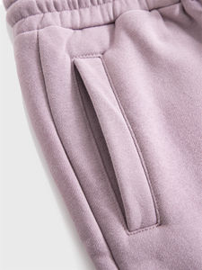 Pantalon de survêtement avec logo personnalisé de haute qualité Jambe droite surdimensionnée Conception empilée Polaire légère Streetwear Plus Size Heavy GSM - Product Image 4