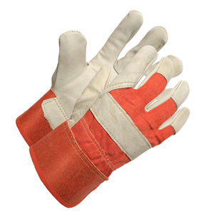 Hot Sale Industrial Work Hand Protection Heavy Duty Safety <b>Rigger</b> <b>Gloves</b> Top Quality Cow Split Leather Garden Working <b>Gloves</b> - Product Image 1