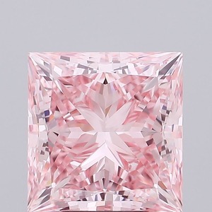 Belle princesse taille laboratoire cultivé diamant 6.01ct fantaisie rose VVS2 faisant pour les bijoux - Product Image 2