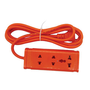 Prise d'extension électrique OMINSU 1200W 3E1200C 1 prise universelle + 2 à deux broches exportée du Viet Nam - Product Image 5