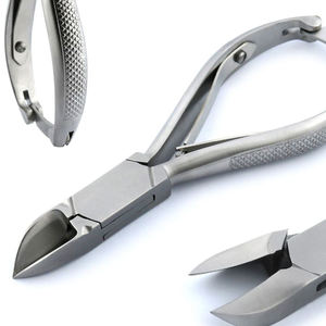 Coupe-ongles professionnels, logo personnalisé, acier inoxydable doré, lame incurvée, cuticules, ongles, best-seller, manucure, utilisation des doigts - Product Image 6