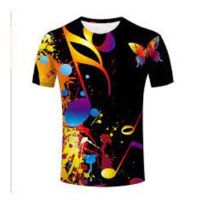 100% poliéster hombres por encargo High Street mejor calidad sublimación camiseta, hombres clásica manga corta Camiseta reversible - Product Image 3