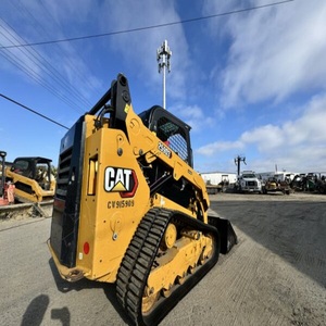 รถตักล้อยาง CAT 259D3 ขนาดเล็ก พร้อมอุปกรณ์ตักดินด้านหน้าและตักดินด้านหลัง  ขายเครื่องยนต์ ปั๊ม ลูกปืน และชิ้นส่วนหลักอื่นๆ - Product Image 4