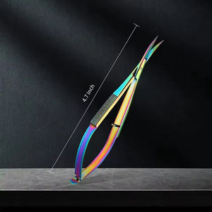 Ciseaux à ressort durables conçus pour le soin quotidien, la manucure, la pédicure et l'entretien de la beauté - Product Image 2