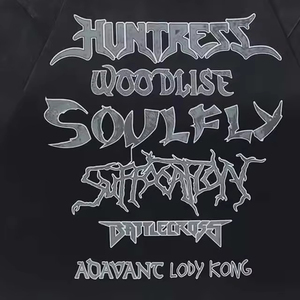 Personalizado peso pesado sobre el tamaño de algodón Boxy Fit gota hombro camiseta Vintage recortada pantalla impresa desgastada camiseta hombres - Product Image 2