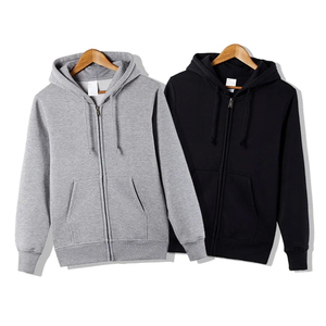 OEM Custom Design Men's <b>Hoodie</b> Sweatshirt Streetwear Long Sleeve Printed Oversized Pullover <b>Zip</b>-<b>Up</b> Sublimation Hoodies - Product Image 6