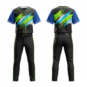 ชุดเบสบอลแบบกำหนดเอง ปี 2026 เสื้อทีม กางเกง ผ้าโพลีเอสเตอร์พิมพ์ลายแบบซับลิเมชั่น น้ำหนักเบา ระบายอากาศได้ดี - Product Image 5