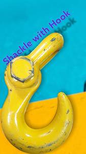 ตะขอเกี่ยวเหล็กอ่อนสำหรับงานหนัก (สำหรับเครน) สำหรับยกเสื้อผ้าและก่อสร้าง - Product Image 6