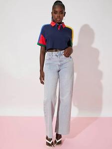 Polo personnalisé pour femme 100 % coton – Derniers modèles – Vente en gros abordable 2026 - Product Image 3