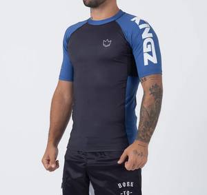 เสื้อกีฬาแขนยาวป้องกันรังสียูวี UPF50 + เสื้อ2025ป้องกันแสงแดด MMA เสื้อกีฬาแขนสั้นออกแบบโลโก้ได้ตามต้องการ - Product Image 3