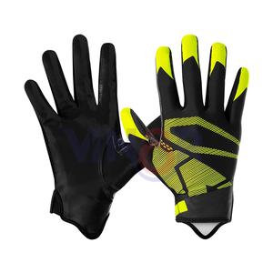 Gants receveurs de football américain personnalisables pour hommes, dernière conception, ajustables, coupe ample, fabriqués en usine avec un service OEM - Product Image 1