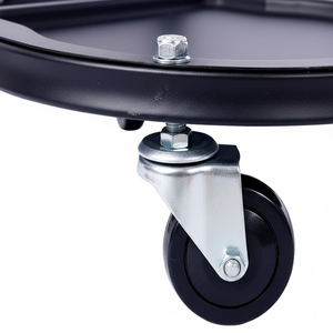 Tabouret roulant robuste pour mécanicien, capacité de charge de 300 lb, avec plateau porte-outils, siège de garage pivotant à 360° °   Roulettes pivotantes GAPGAR032 - Product Image 6