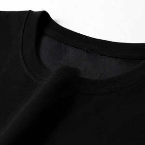 Camiseta bordada de alta calidad para hombre 2025 Slip Summer con diseños de bordado personalizados Camisetas Premium de algodón 100% para hombre OEM - Product Image 5