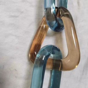 Llavero de Resina Transparente Bicolor de Gran Tamaño para un Toque Moderno en Accesorios y Proyectos de Manualidades - Product Image 1