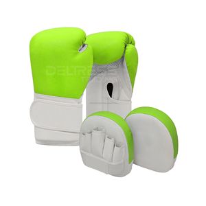 Guantes de Boxeo de Piel Sintética de Entrenamiento, Guantes de Boxeo de Alta Calidad, Marca Privada, Guantes de Boxeo de Piel Profesional a Precios Económicos - Product Image 2