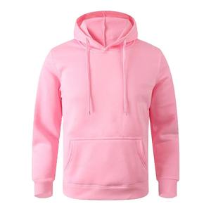 Unisex invierno pulóver sudaderas con capucha 100% algodón transpirable Streetwear Sudadera con capucha para hombres negro al por mayor - Product Image 5