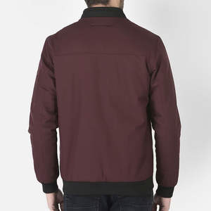 Chaquetas Bomber de Lona para Hombre Fáciles de Usar 2026 con Logotipo Personalizado a Precio de Fábrica - Product Image 4