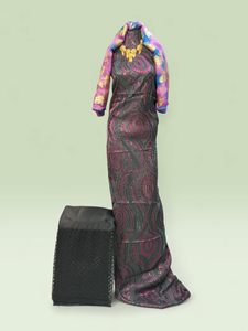 Vestido Tradicional Somalí de Lujo Fransawi Dirac - Vestido Premium con Cuentas para Bodas y Ocasiones Especiales - Product Image 1