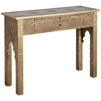 Table console moderne en métal noir Ambrose, nouveau design, mobilier pliable pour entrée, salon, atelier, appartement, hôtel, école