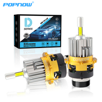Ampoules de phares de voiture série D Canbus, remplacement des ampoules Xénon HID, mise à niveau avec 4 puces latérales, phares LED D2S D4S