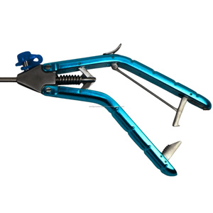 Portaagujas Laparoscópico de Mandíbula Curva, Eléctrico, Reutilizable, de Acero Inoxidable, Instrumento Quirúrgico con Certificación CE, para Uso Hospitalario y Clínico - Product Image 6