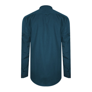 Chemises à manches longues pour hommes de haute qualité, 100% polyester popeline, logo personnalisé, protection UV 50+, séchage rapide, imperméable - Product Image 5