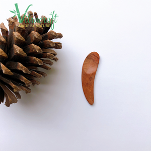 Roduct-cucharas de madera para crema facial, espátula de 6cm hecha a mano - Product Image 1