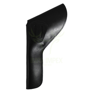 Funda con solapa táctica de cuero de vaca de alta presión personalizable OEM/ODM con botón de tachuela de metal para el mercado de Pakistán - Product Image 3