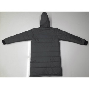 Chaqueta Acolchada Larga Negra de Alta Calidad para Hombre, Chaqueta Cortavientos de Invierno con Capucha para Hombre - Product Image 6