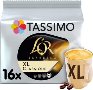 Cápsulas de Café Tassimo L'OR XL Classique x16 (Paquete de 5, Total 80 Bebidas) - Product Image 5
