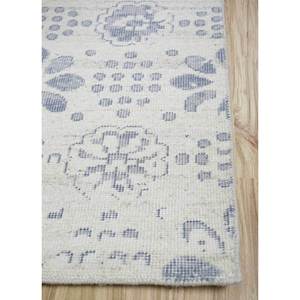 Tapis en laine noué à la main Erbe Ivory, motif floral abstrait, pour la maison, le salon, le couloir, rectangulaire, LLV-3043(cs-01) - Product Image 4