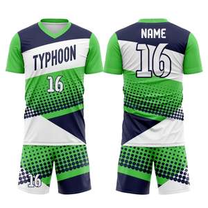 Uniforme de Fútbol Unisex para Adultos, Ligero, de Secado Rápido, Ecológico, 100% Poliéster Transpirable de Alta Calidad, Fabricante de Pakistán - Product Image 4