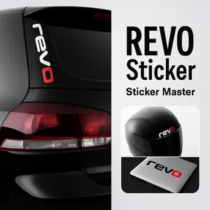 Juego de Calcomanías con el Logotipo de Revo Sticker Master Technik (4 Piezas de 20 cm) para Autos - Product Image 1