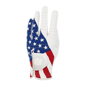 2025 Gants de golf de conception par sublimation avec logo personnalisé Gants de golf en cuir de mouton de haute qualité Fabricant de gants de golf respirants - Product Image 4